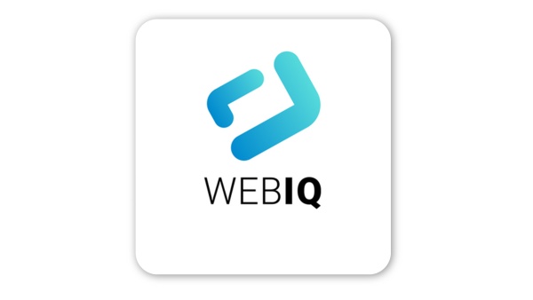 Das Bild zeigt das App Icon für die Partnerlösung WebIQ.