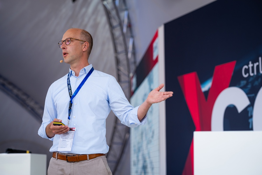 Dr Maik Rabe, Chief Technology Officer przedstawił platformy i ekosystemy