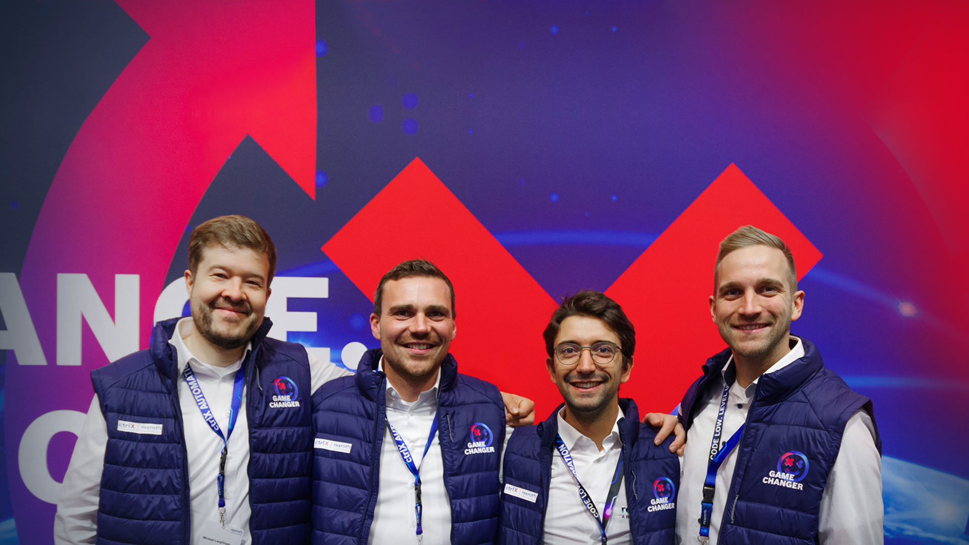 Teambild der ctrlX developR von Bosch Rexroth
